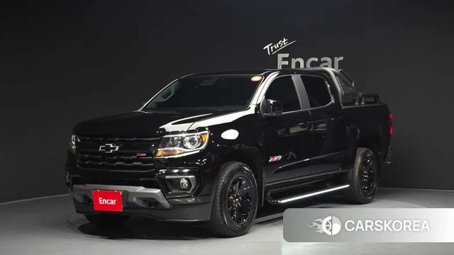 Chevrolet (GM Daewoo) Real New Colorado 2022 Черный из Кореи