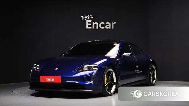 Porsche Taycan 2021 Синий из Кореи