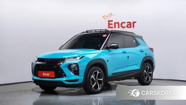 Chevrolet (GM Daewoo) Trailblazer 2021 Светло-серебряный цвет из Кореи