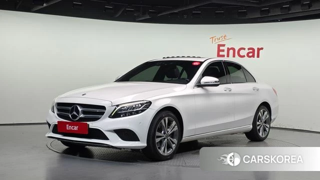Mercedes-Benz C-Class W205 2020 Белый из Кореи