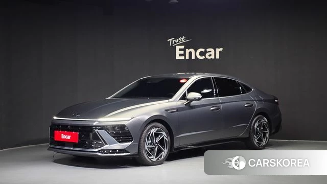Hyundai Sonata D Edge Hybrid (DN8) 2025 Серый из Кореи
