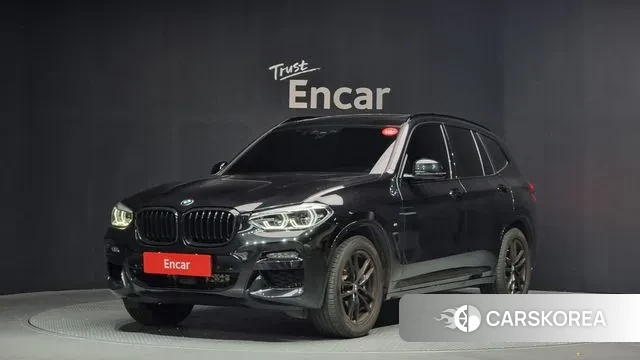 BMW X3 (G01) 2021 Черный из Кореи