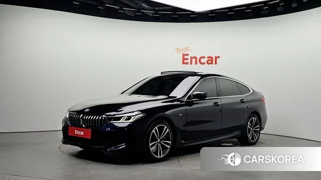 BMW 6 Series GT (G32) 2023 Синий из Кореи