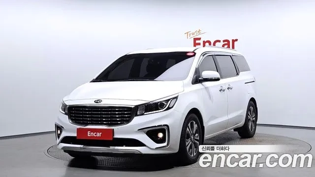Kia The New Carnival 2019 Белый из Кореи