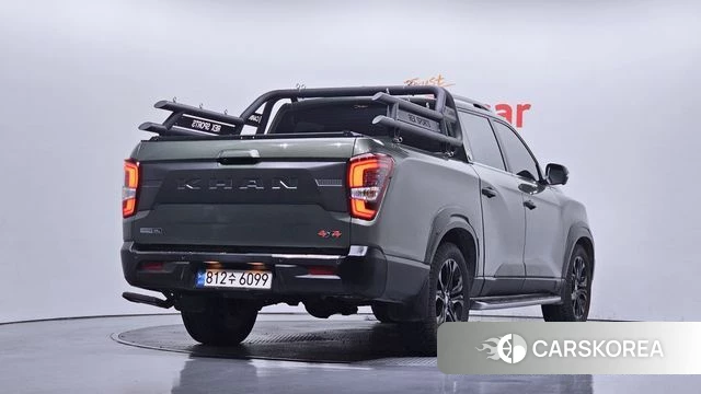 Ssangyong The New Rexton Sports Cannes 2022 Темно-зеленый из Кореи
