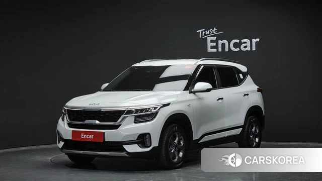 Kia Seltos 2021 Белый из Кореи