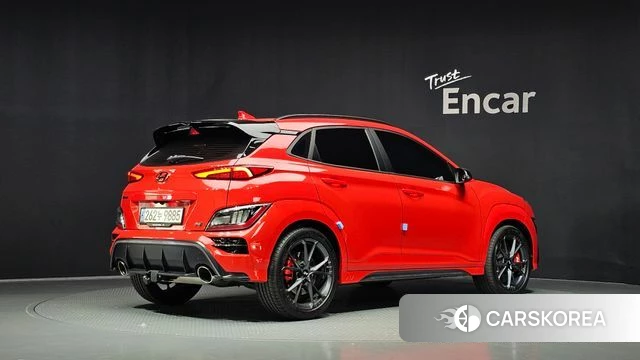 Hyundai The New Kona 2022 Оранжевый из Кореи