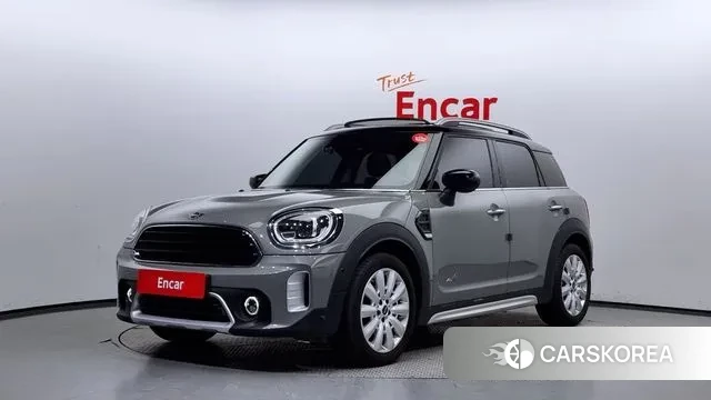 Mini Cooper D Countryman 2020 Серебристо-серый из Кореи