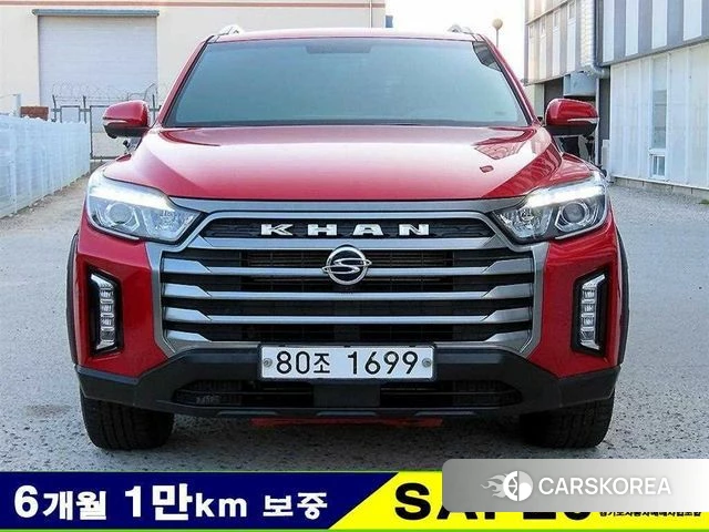 Ssangyong The New Rexton Sports Cannes 2021 Красный из Кореи
