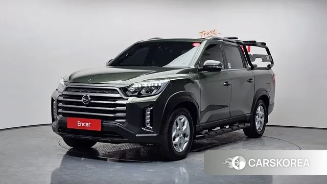 Ssangyong The New Rexton Sport 2022 Темно-зеленый из Кореи