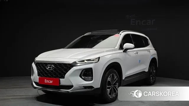 Hyundai Santa Fe TM 2018 Белый из Кореи