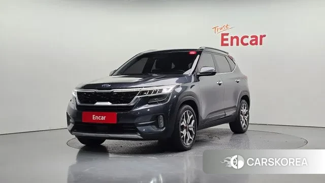 Kia Seltos 2020 Серый из Кореи