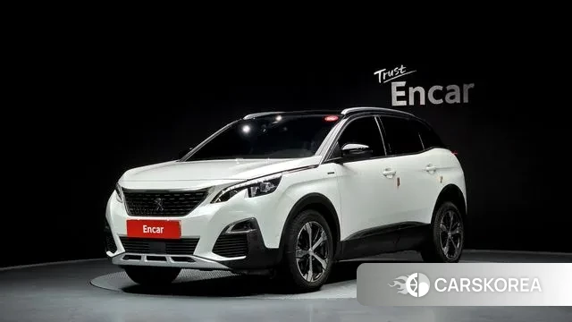 Peugeot 3008 second generation 2018 Белый из Кореи