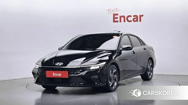 Hyundai The New Avante (CN7) 2023 Черный из Кореи
