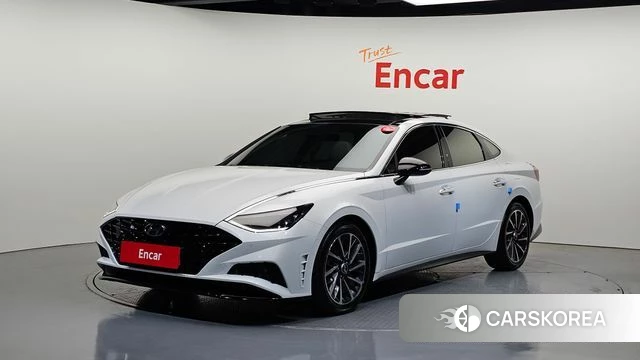 Hyundai Sonata (DN8) 2019 Белый из Кореи
