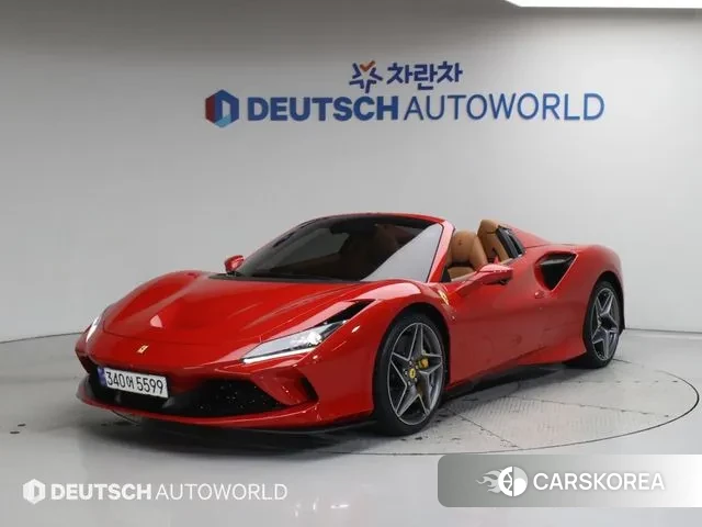 Ferrari F8 Spider 2023 Красный из Кореи