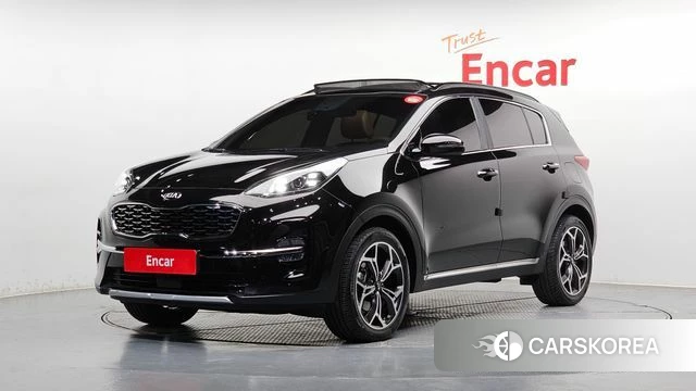 Kia Sportage The Bold 2020 Черный из Кореи