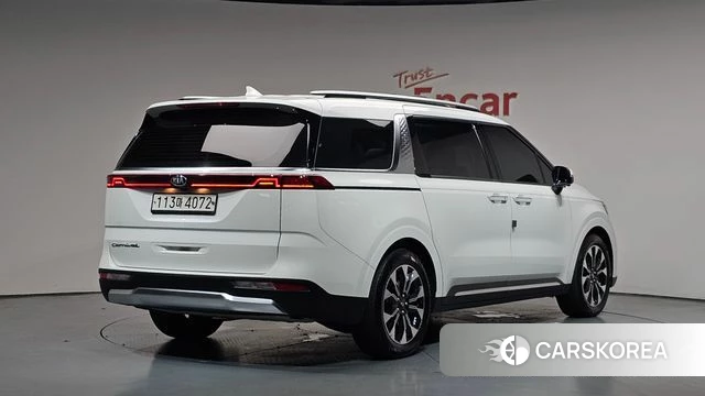 Kia Carnival 4th generation 2021 Белый из Кореи