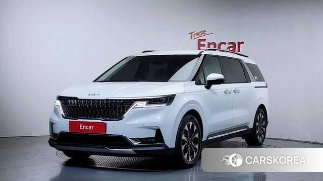 Kia Carnival 4th generation 2023 Белый из Кореи