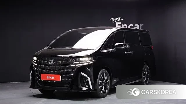 Toyota Alphard 4th Generation 2024 Черный из Кореи