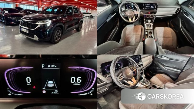 Kia The New Seltos 2023 Черный из Кореи