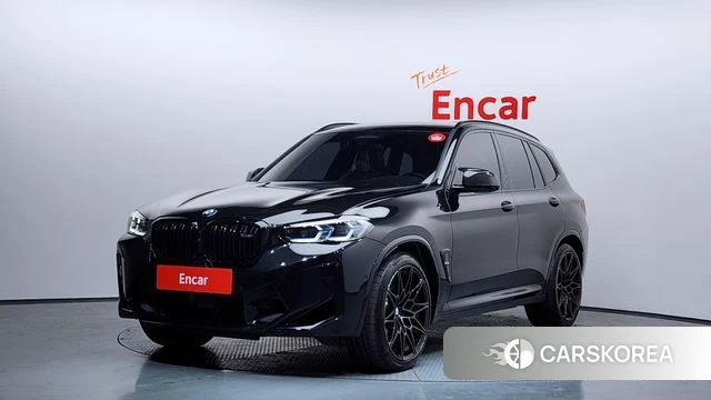 BMW X3M (G01) 2024 Черный из Кореи