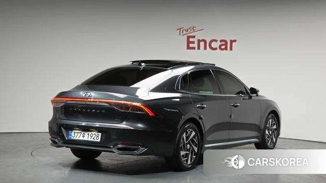 Hyundai The New Grandeur IG Hybrid 2021 Серый из Кореи