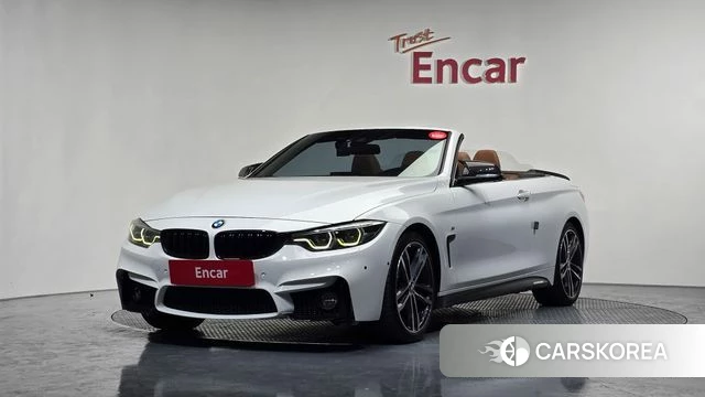 BMW 4 Series (F32) 2018 Белый из Кореи