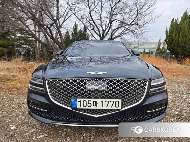 Genesis G80 (RG3) 2021 Темно-зеленый из Кореи