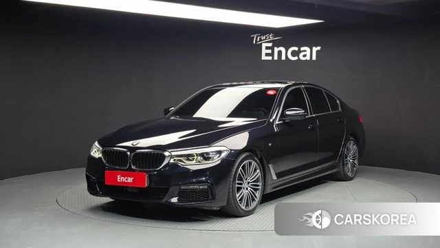 BMW 5 Series (G30) 2020 Черный из Кореи