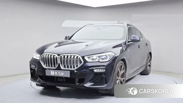 BMW X6 (G06) 2020 Синий из Кореи