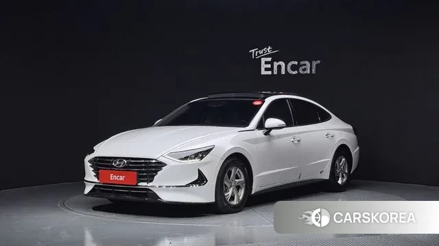 Hyundai Sonata (DN8) 2019 Белый из Кореи