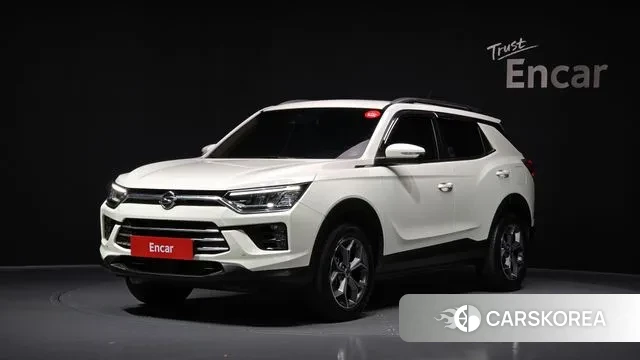 Ssangyong Beautiful Korando 2022 Белый из Кореи