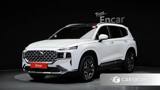 Hyundai The New Santa Fe 2021 Белый из Кореи