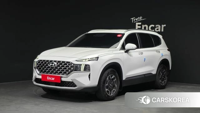 Hyundai The New Santa Fe 2022 Белый из Кореи