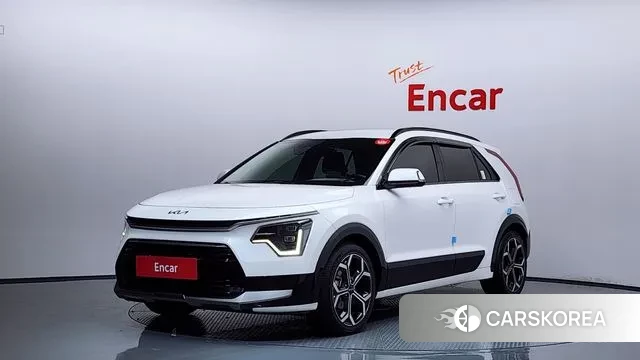 Kia Di Ol Nu Niro 2022 Белый из Кореи