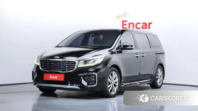 Kia The New Carnival 2018 Черный из Кореи