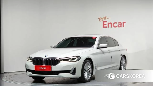 BMW 5 Series (G30) 2021 Белый из Кореи