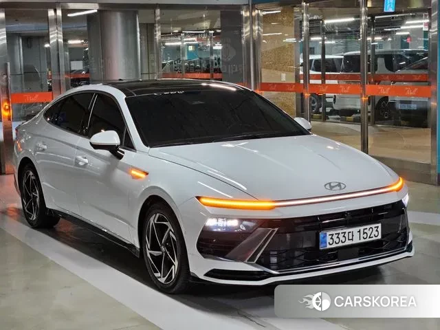 Hyundai Sonata D Edge (DN8) 2024 Жемчужный цвет из Кореи