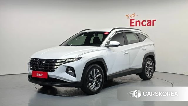 Hyundai Tucson (NX4) 2021 Белый из Кореи