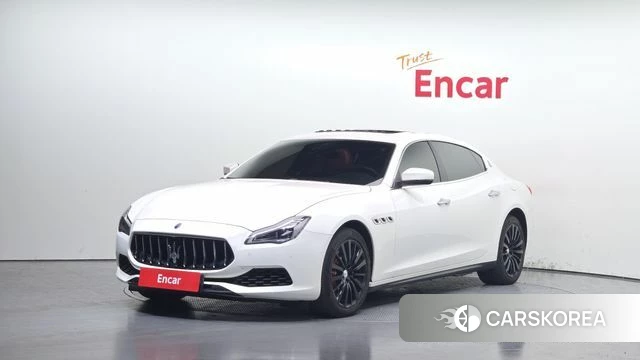 Maserati Quattroporte 2018 Белый из Кореи