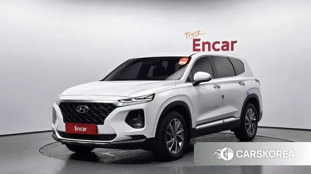 Hyundai Santa Fe TM 2019 Белый из Кореи