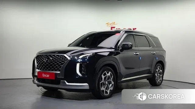 Hyundai Palisade 2021 Синий из Кореи