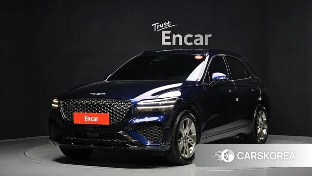 Genesis GV70 2021 Синий из Кореи