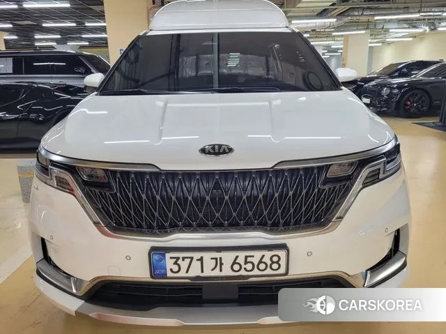 Kia Carnival 4th generation 2021 Белый из Кореи