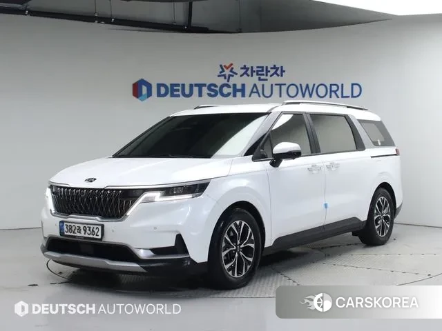 Kia Carnival 4th generation 2020 Белый из Кореи