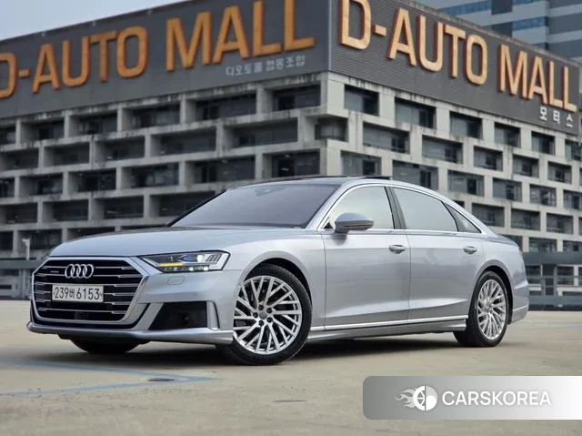 Audi A8 (D5) 2020 Серебряный из Кореи