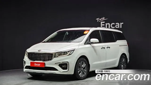 Kia The New Carnival 2020 Белый из Кореи