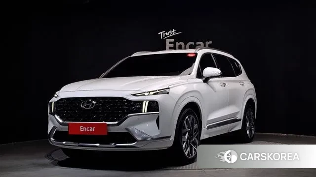 Hyundai The New Santa Fe 2021 Белый из Кореи