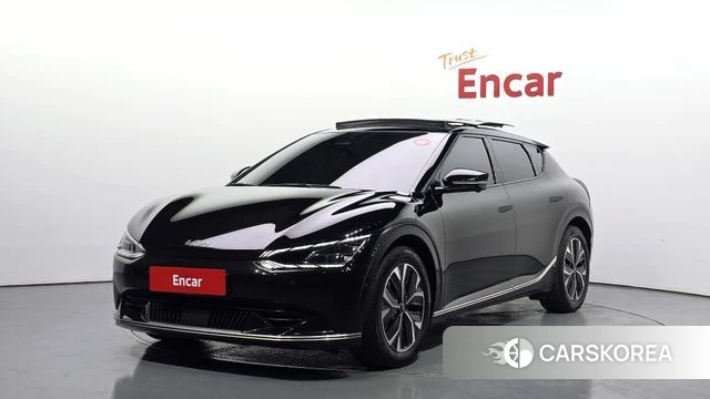 Kia EV6 2021 Черный из Кореи